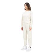 Puma Sportigt Loungewear Set Beige, Dam