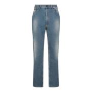 Vivienne Westwood Puderblå Denim Jeans Blue, Herr