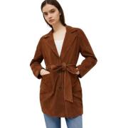 Marella Mocka Caban Jacka Array Stor Brown, Dam