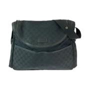 Gucci Vintage Pre-owned Canvas gucci-vskor Black, Dam