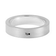 Le Gramme Bandring Tillverkad i Frankrike Gray, Unisex