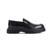 Tod's Svarta Läderloafers Stiliga Bekväma Skor Black, Herr