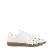 Maison Margiela Multifärgad Färg-Spruta Sneakers Multicolor, Dam