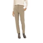 Peserico Tekniska sportbyxor med bred midja Beige, Dam