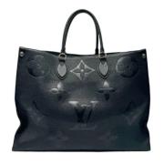 Louis Vuitton Vintage Pre-owned Laeder louis-vuitton-vskor Black, Dam