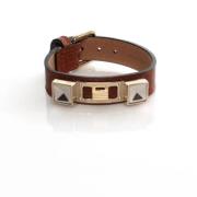 Proenza Schouler Pre-owned Pre-owned Laeder armband Brown, Dam