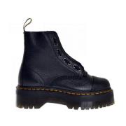 Dr. Martens Svarta Stövlar Sinclair Stil Black, Dam