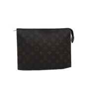 Louis Vuitton Vintage Pre-owned Canvas louis-vuitton-vskor Brown, Dam