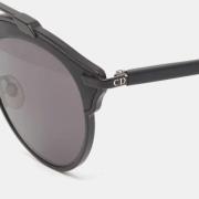 Dior Vintage Pre-owned Glas solglasgon Black, Dam