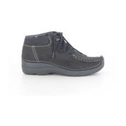 Wolky Svart Seamy Moc Damskor Black, Dam