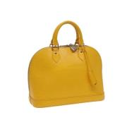 Louis Vuitton Vintage Pre-owned Laeder louis-vuitton-vskor Yellow, Dam