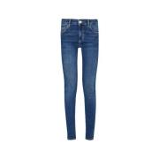 Liu Jo Skinny Bottom Up Jeans Blue, Dam