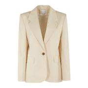 Maison Kitsuné Skräddarsydd Jacka Beige, Dam