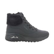 Skechers Svarta UNO Rugged Skor för Damer Black, Dam