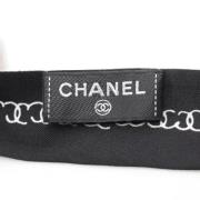 Chanel Vintage Pre-owned Silke sjalar Black, Dam