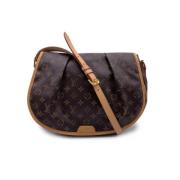 Louis Vuitton Vintage Pre-owned Canvas crossbodyvskor Brown, Dam