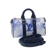 Louis Vuitton Vintage Pre-owned Canvas louis-vuitton-vskor Blue, Dam