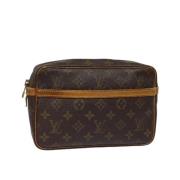 Louis Vuitton Vintage Pre-owned Canvas louis-vuitton-vskor Brown, Dam