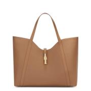 Furla Goccia XL Hobo Väska Brown, Dam