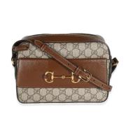 Gucci Vintage Pre-owned Canvas gucci-vskor Brown, Dam