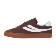 Superga Swallow Suede Sneakers Club Stil Brown, Herr