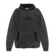 Diesel Sweatshirt S-Boxstic-Hood Gray, Unisex