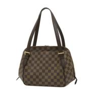 Louis Vuitton Vintage Pre-owned Tyg louis-vuitton-vskor Brown, Unisex