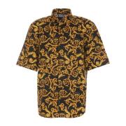 Versace Jeans Couture Short Sleeve Shirts Multicolor, Herr