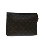 Louis Vuitton Vintage Pre-owned Canvas louis-vuitton-vskor Brown, Dam