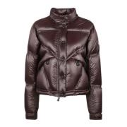 Moncler Vinter Bomberjacka Red, Dam