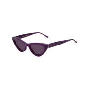 Jimmy Choo Lila Resin Solglasögon för Kvinnor Purple, Dam