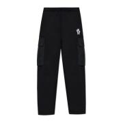 Moncler fraktstil sweatpants Black, Herr