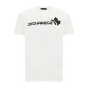 Dsquared2 Logo T-shirt White, Herr