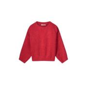 Summum Woman Alpaca Boxy Sweater Red, Dam