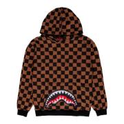 Sprayground Hoodie med huva Brown, Herr