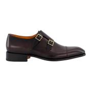 Santoni Klassiska Herrskor i Läder Brown, Herr