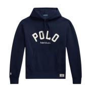 Polo Ralph Lauren Fleece Logo Hoodie Blue, Herr