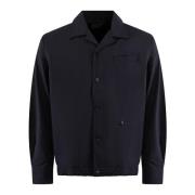 Givenchy Stilren Overshirt med 4G-detalj Blue, Herr