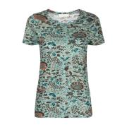 Ulla Johnson Multifärgad Avslappnad Kortärmad T-shirt Multicolor, Dam