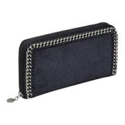 Stella McCartney Falabella Style Dragkedja Plånbok Black, Dam