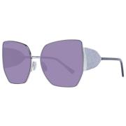 Jimmy Choo Lila Fjäril Solglasögon Purple, Dam