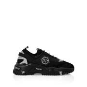 Philipp Plein Platta skor Svart Black, Herr