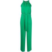 P.a.r.o.s.h. Grön Polyester Jumpsuit Blazer Green, Dam