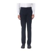 Dondup Stretch Gabardine Gaubert Byxor Blue, Herr