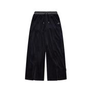 Ellesse Velvet Track Pant Black, Dam