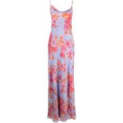 Andamane Elegant Maxi Slip Klänning Multifärgad Multicolor, Dam