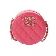 Chanel Vintage Pre-owned Laeder chanel-vskor Pink, Dam