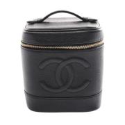 Chanel Vintage Pre-owned Laeder chanel-vskor Black, Dam