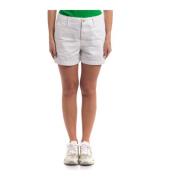 Polo Ralph Lauren Stiliga Bermuda Shorts för Män White, Dam