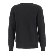 Howlin' Svart Ull Crew Neck Tröja Black, Herr